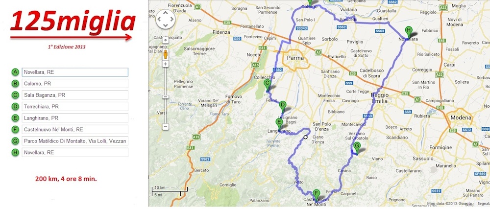 5 Ottobre 2013 - 125miglia
