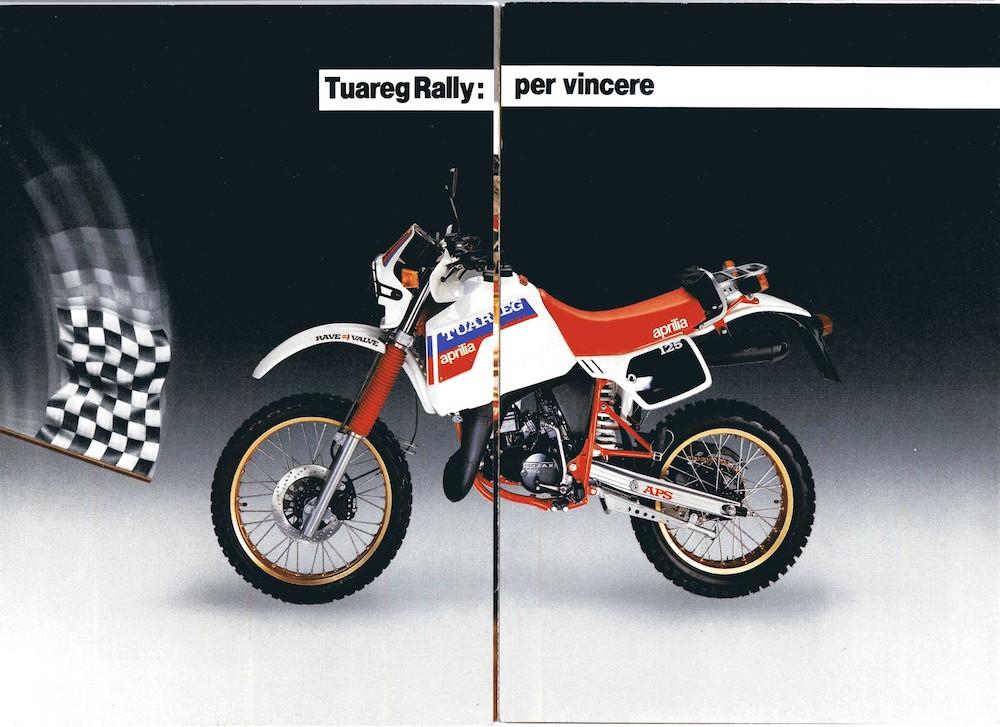 1984/1987: Tuareg 125 Rally Prima Serie