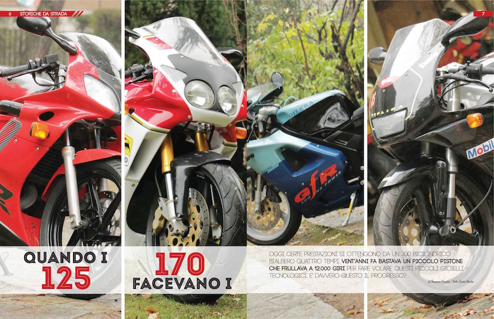 Le 125 anni 90 su Moto Storiche e D'Epoca - A breve nuove prove!