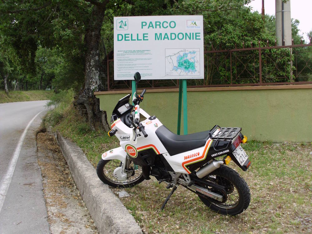 Esco dal Parco delle Madonie, luogo incantevole in cui spero di tornare presto magari con qualche amico del 125 Club Italia