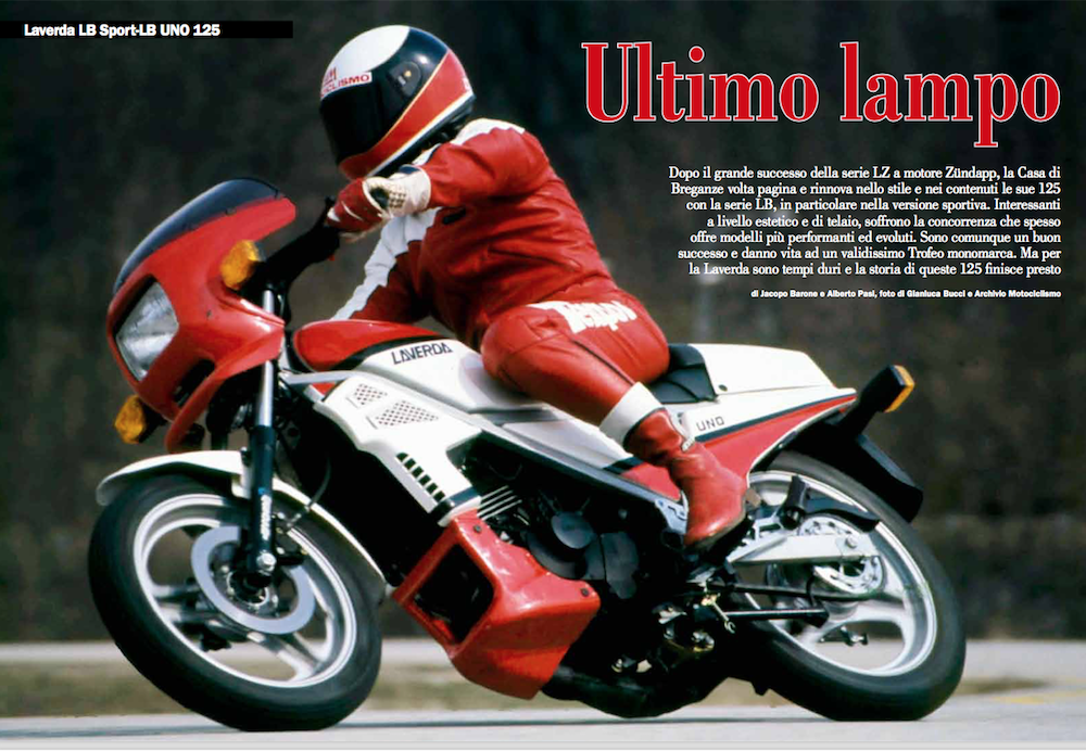 Motociclismo d'Epoca prova le 125 anni 80!